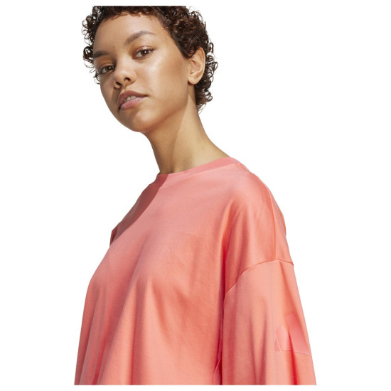 Adidas Γυναικεία κοντομάνικη μπλούζα Soft Lux Loose Tee